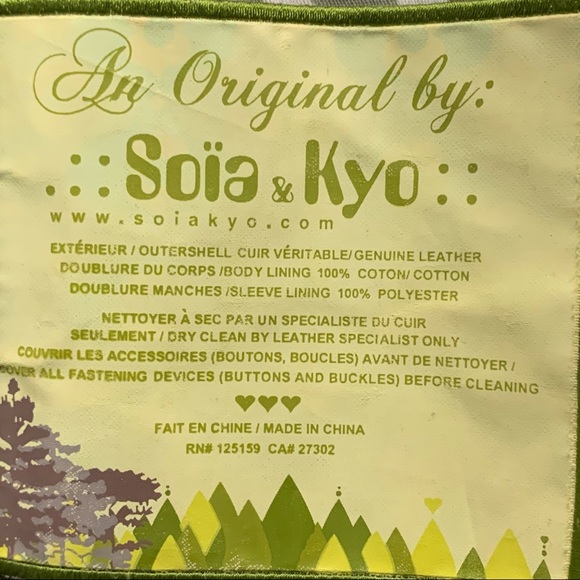 Soia & Kyo leather jacket - Picture 4 of 5